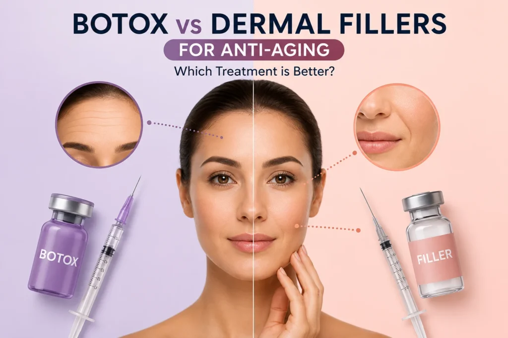 Botox vs Dermal Fillers Treatment in Lucknow